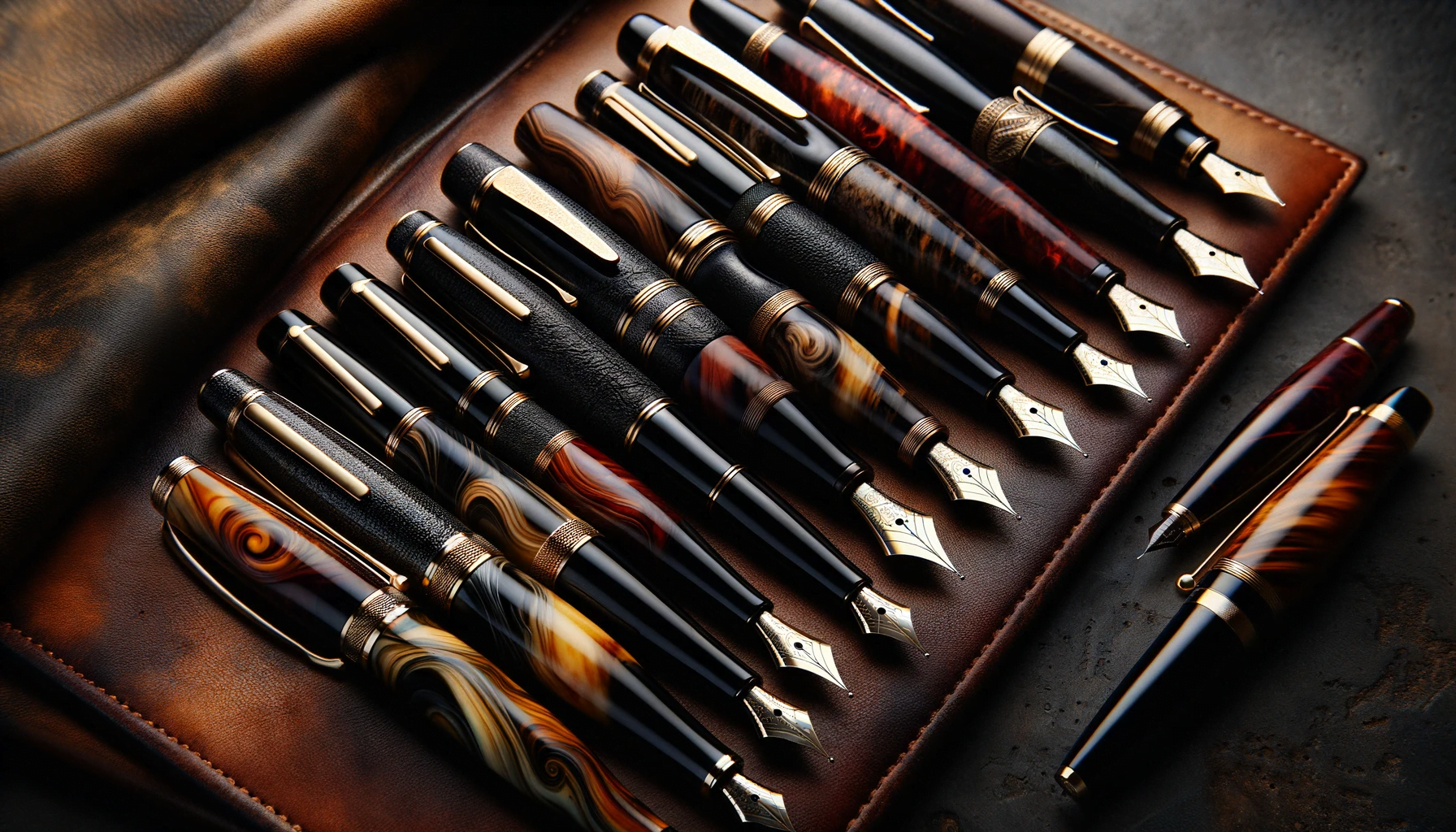 ebonite fountain pens