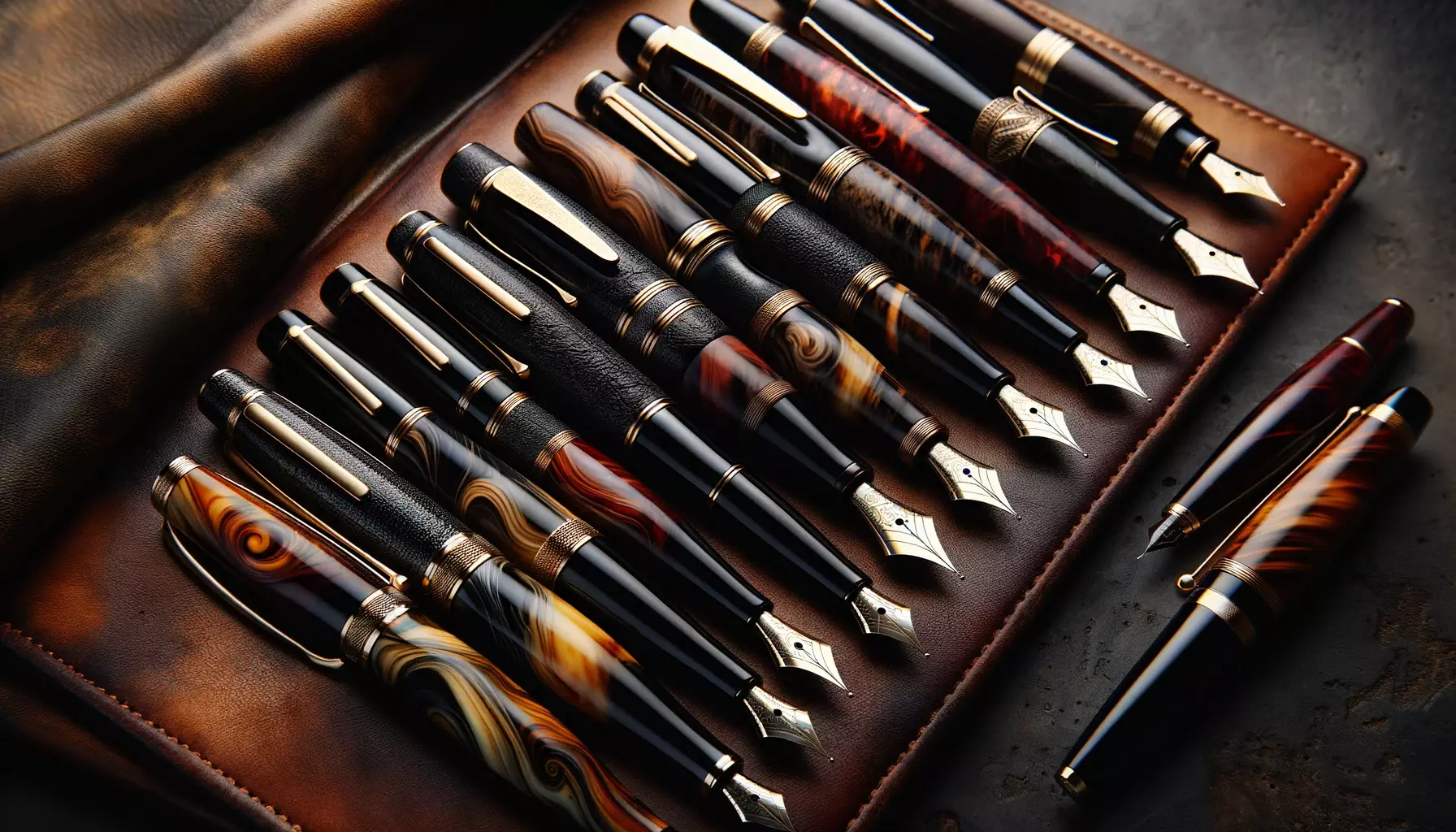 ebonite fountain pens