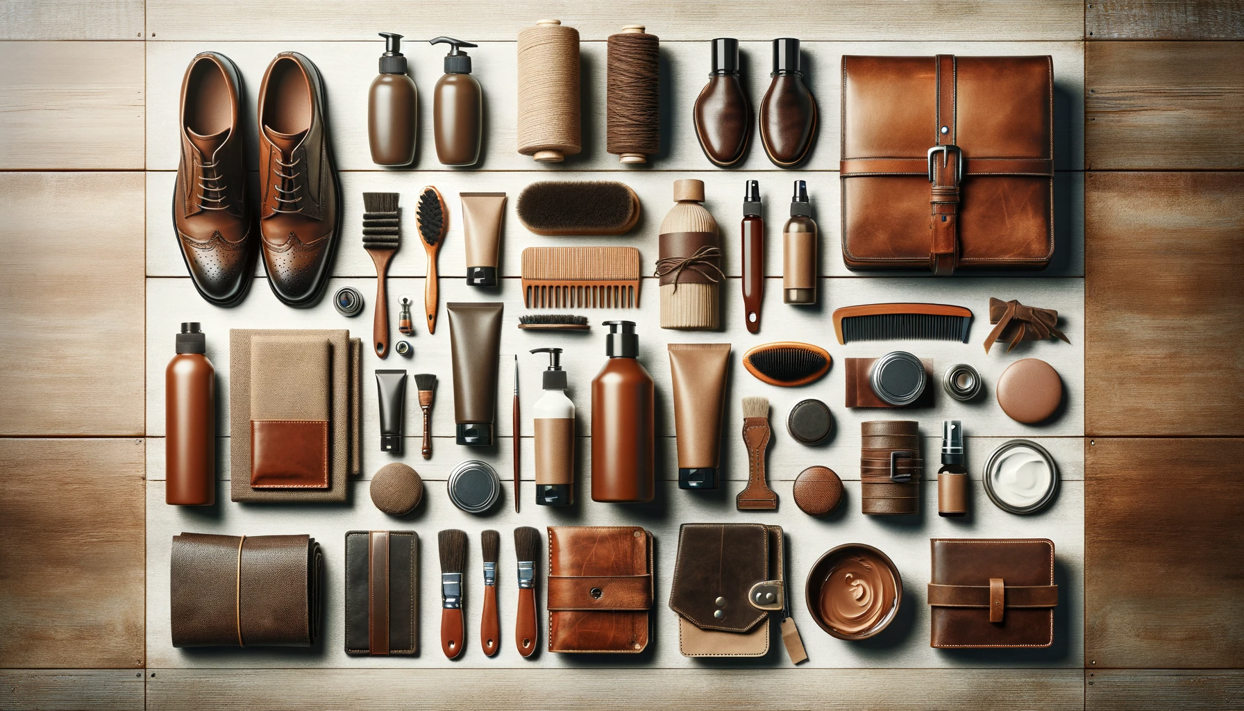 leather care products