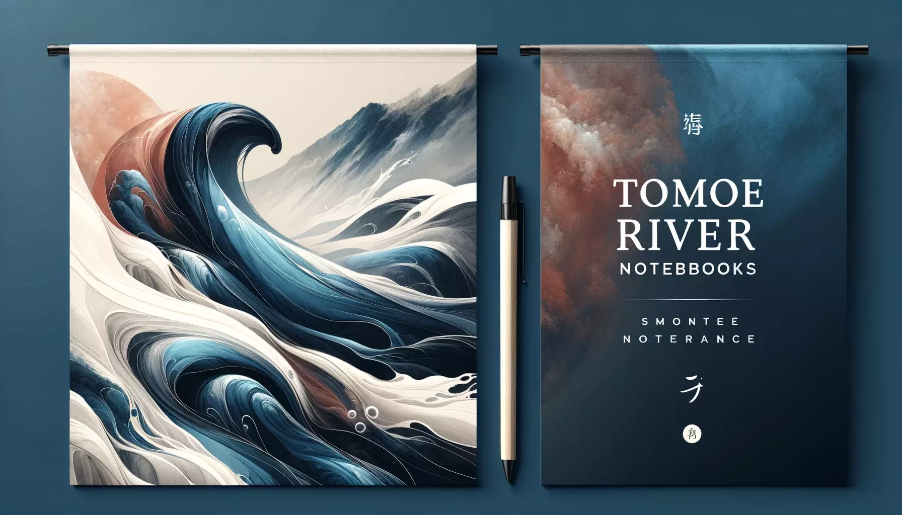 leather Tomoe-rever Notebooks