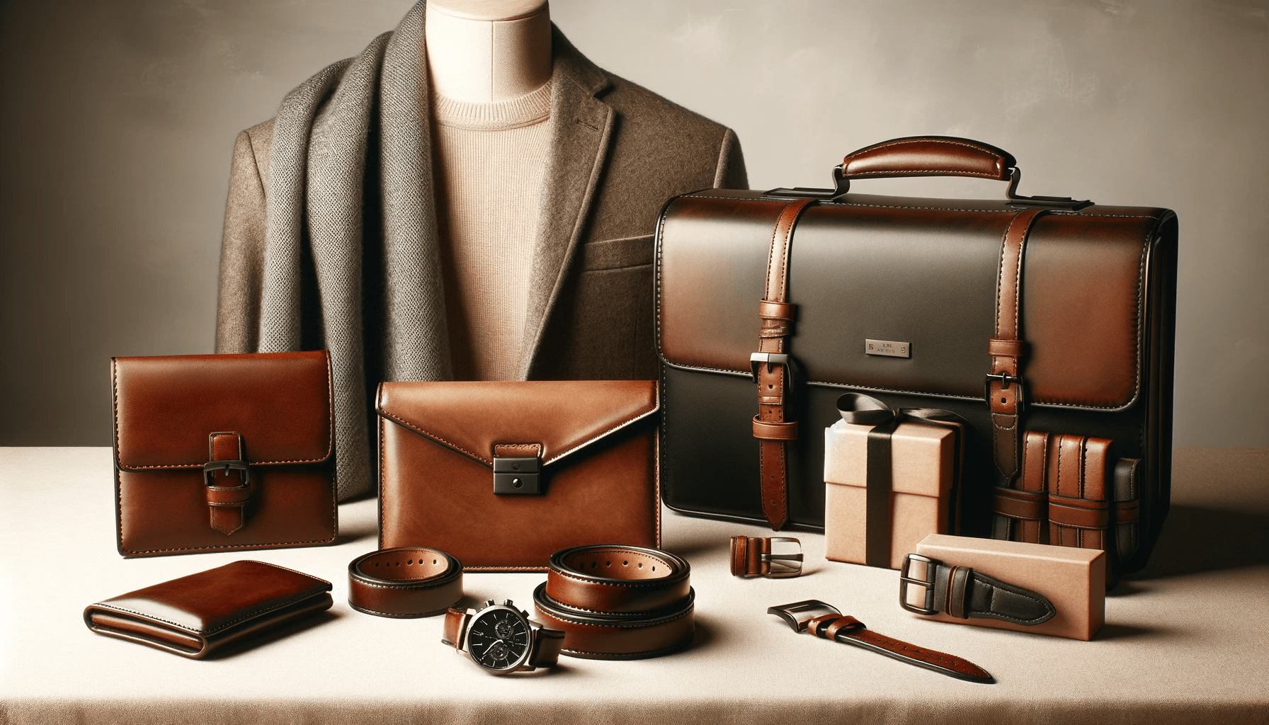 leather gifts for him