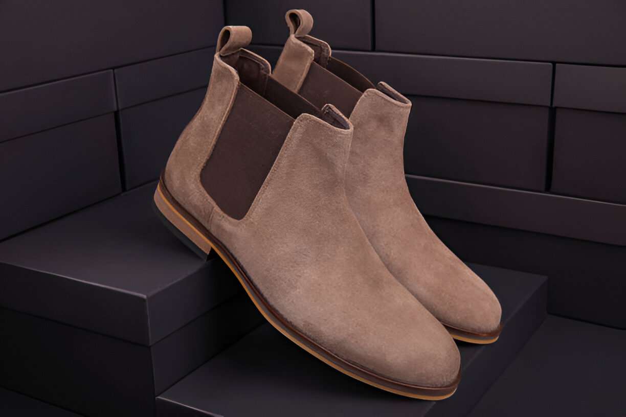 Leather Chelsea Boots for men