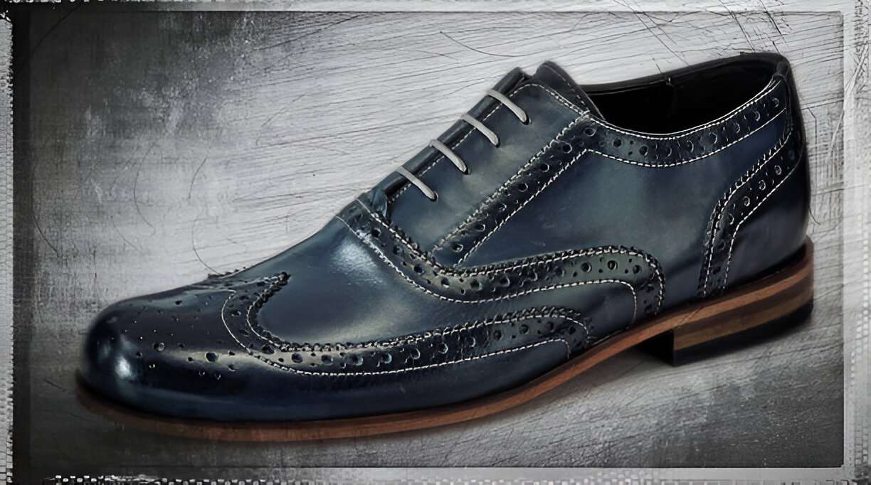 Leather Wingtips for men