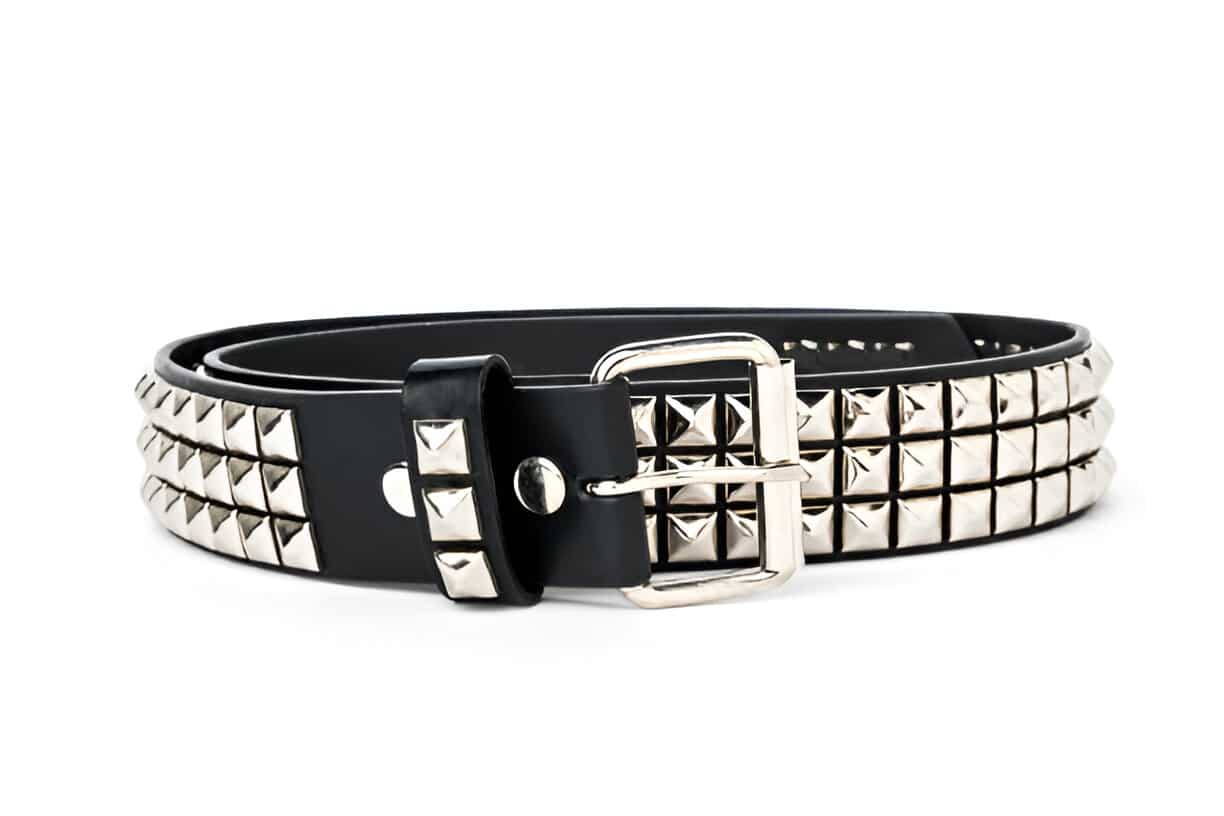 Leather Studded Belt for ladies